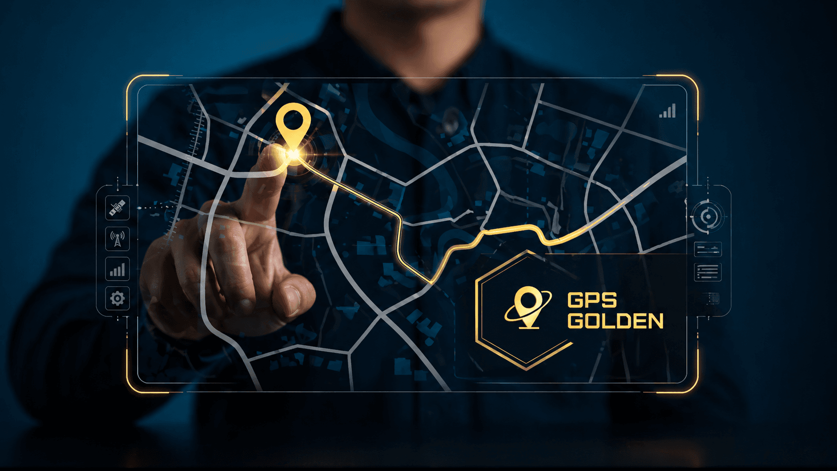 Plataforma GPS Golden con mapa y monitoreo en tiempo real